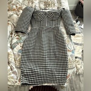 Hamel houndstooth dress medium